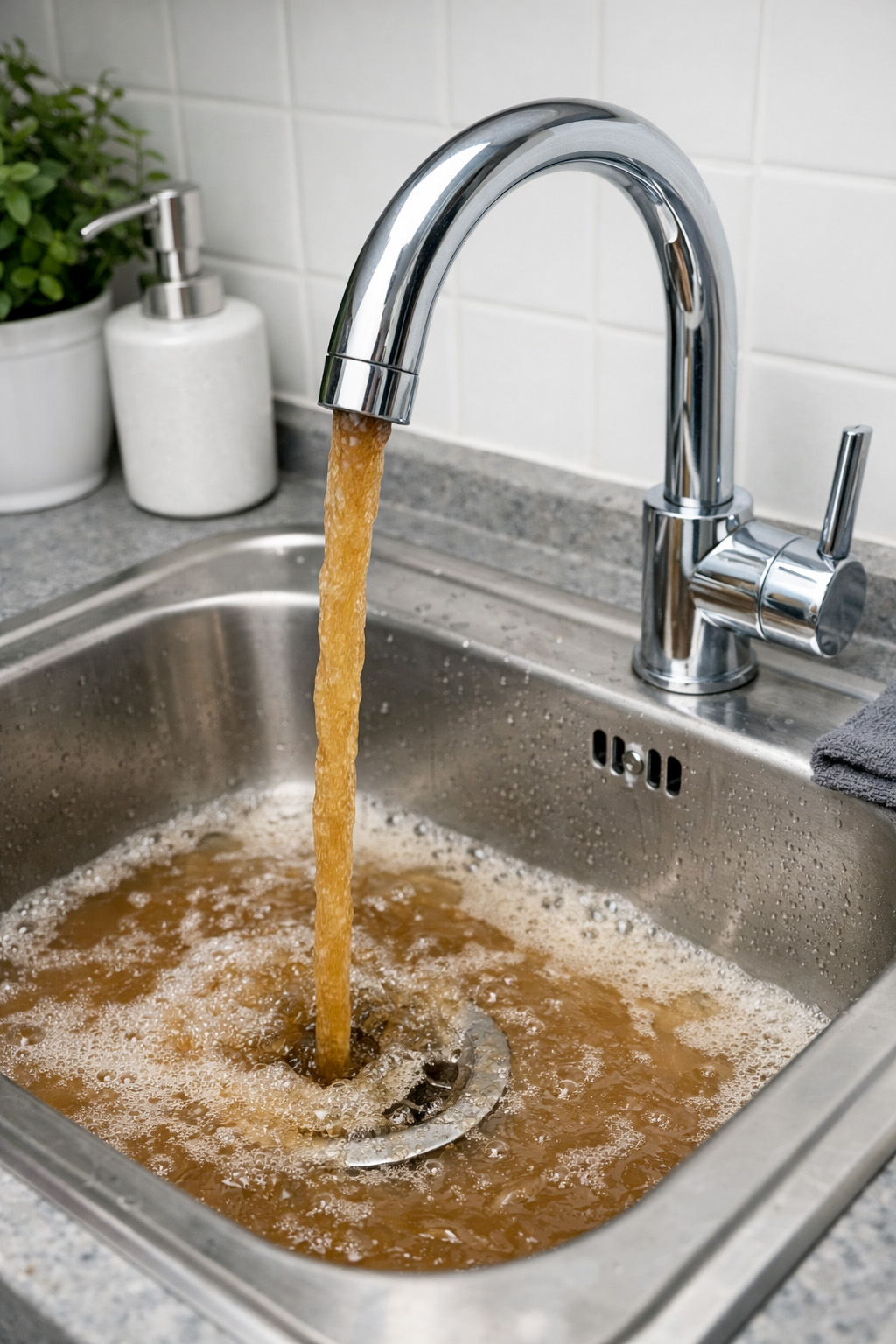 dirty water